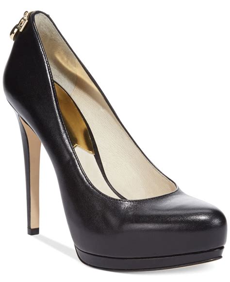 michael kors heels women|Michael Kors black high heels.